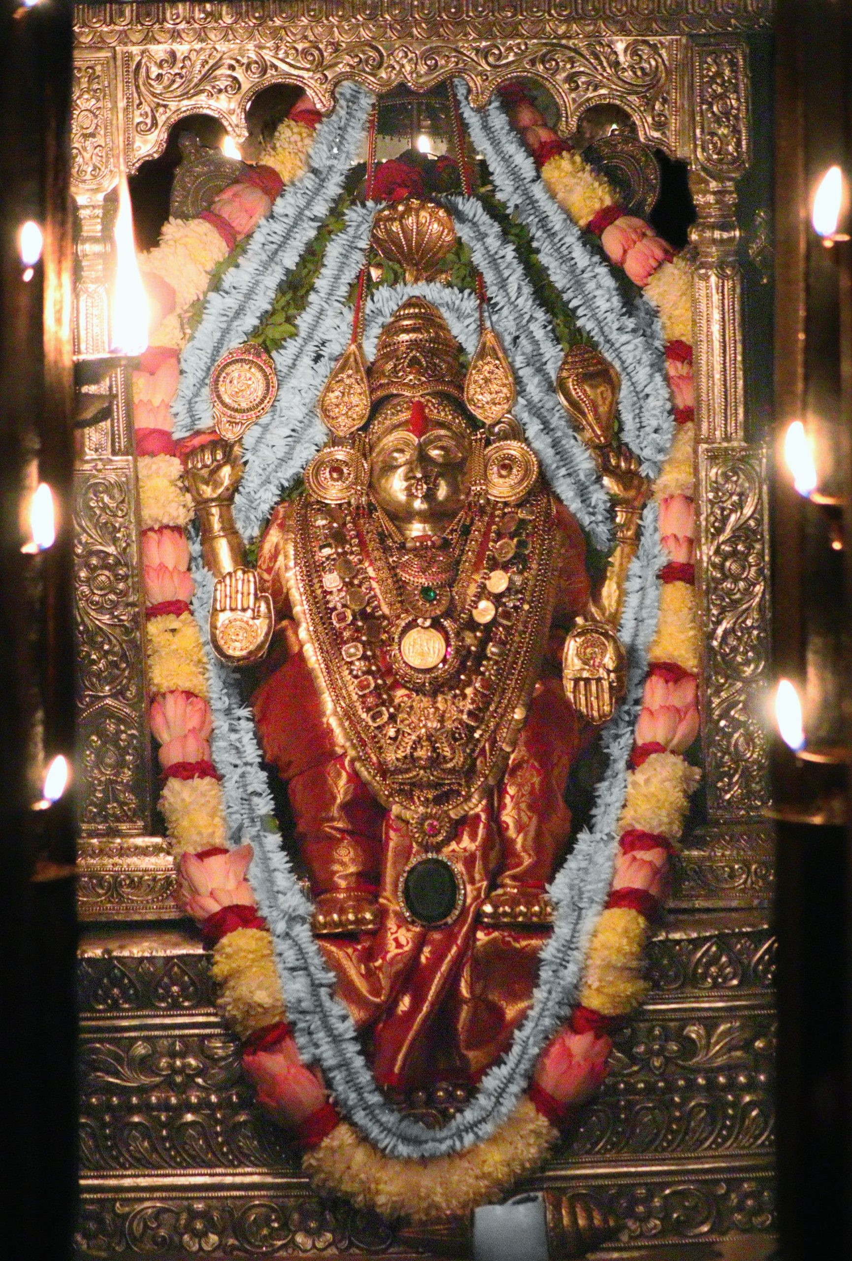 Kateel Sri Durgaparameshwari today’s Alankara