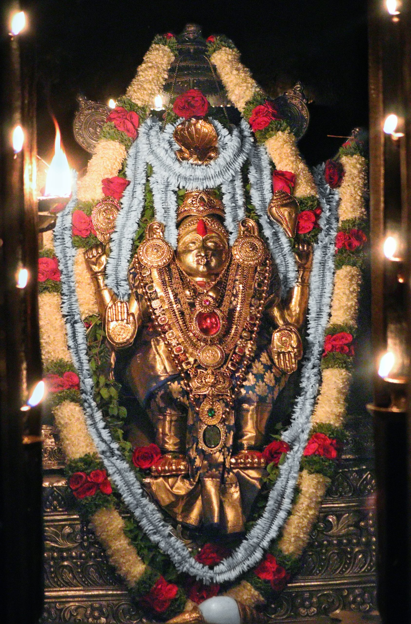 Kateel Sri Durgaparameshwari today’s Alankara