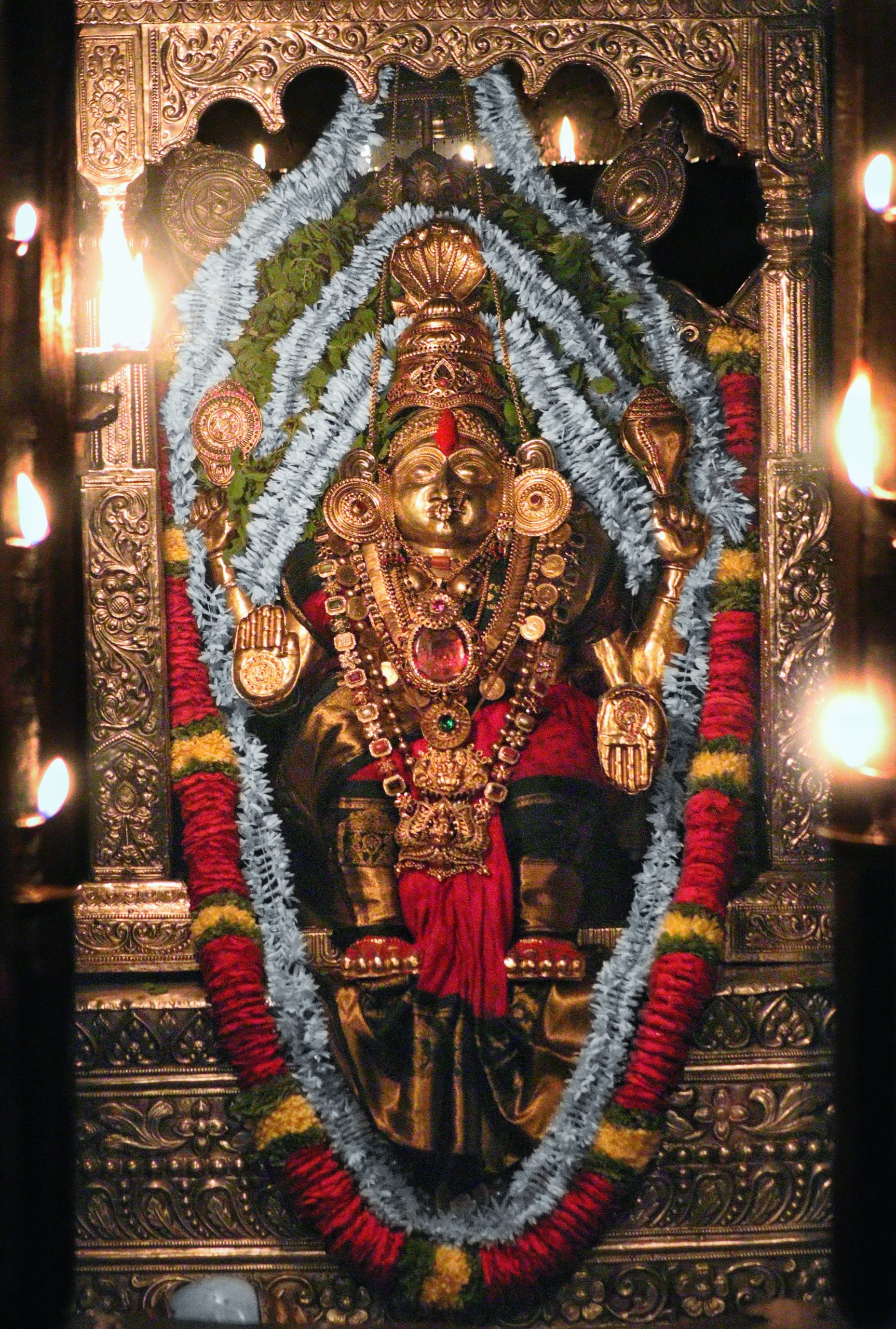 Kateel Sri Durgaparameshwari today’s Alankara