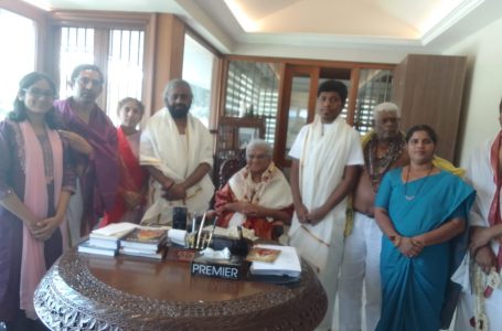 Forest Minister Eshwar Khandre Visits Dharmasthala, Praises Development and Conservation Efforts