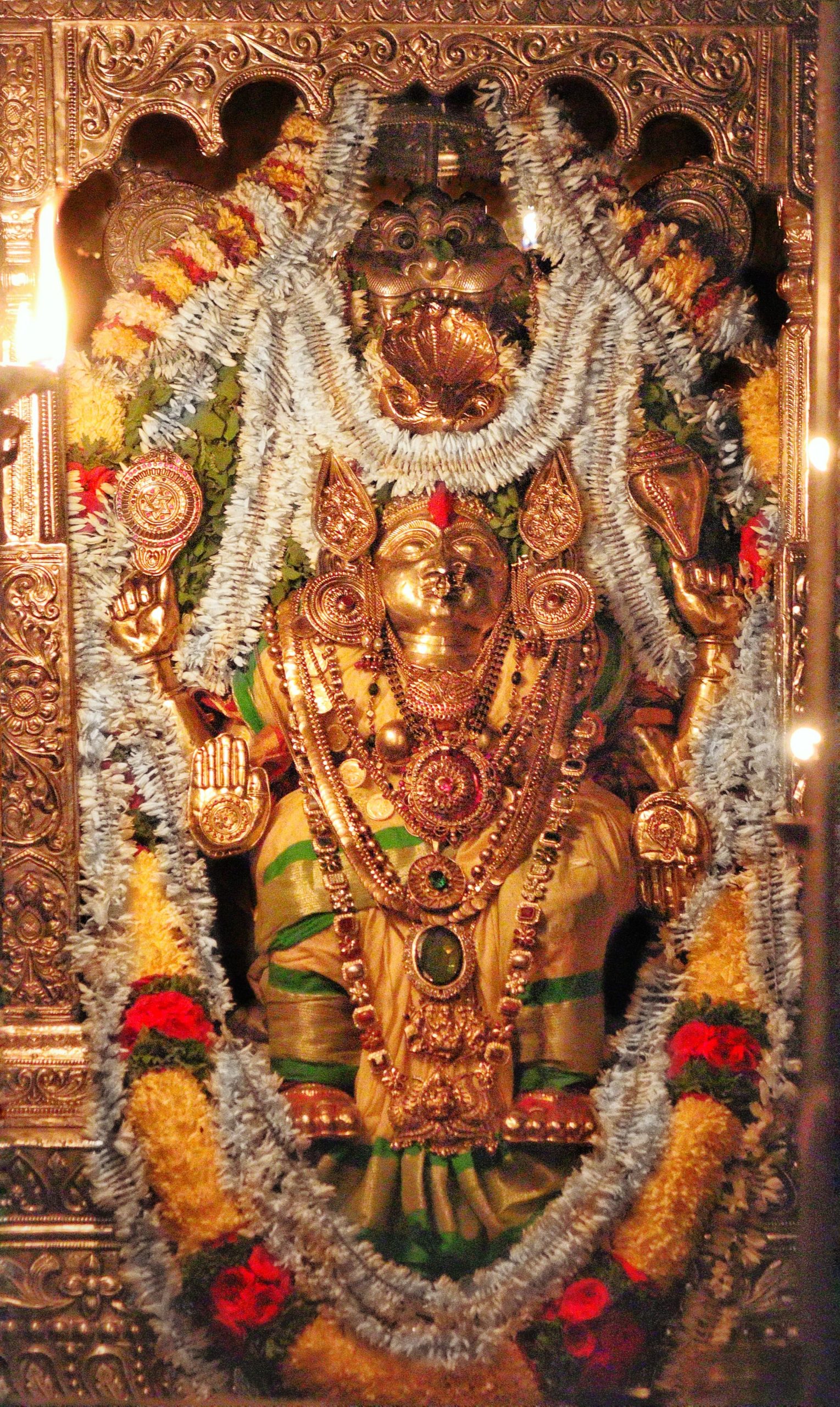 Kateel Sri Durgaparameshwari today’s Alankara