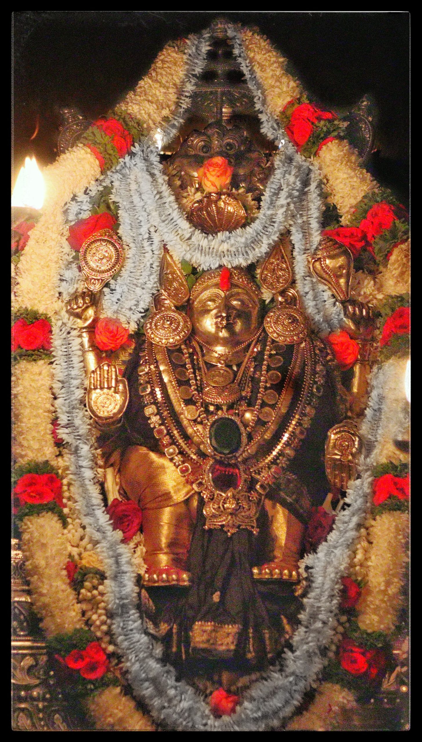 Kateel Sri Durgaparameshwari today’s Alankara