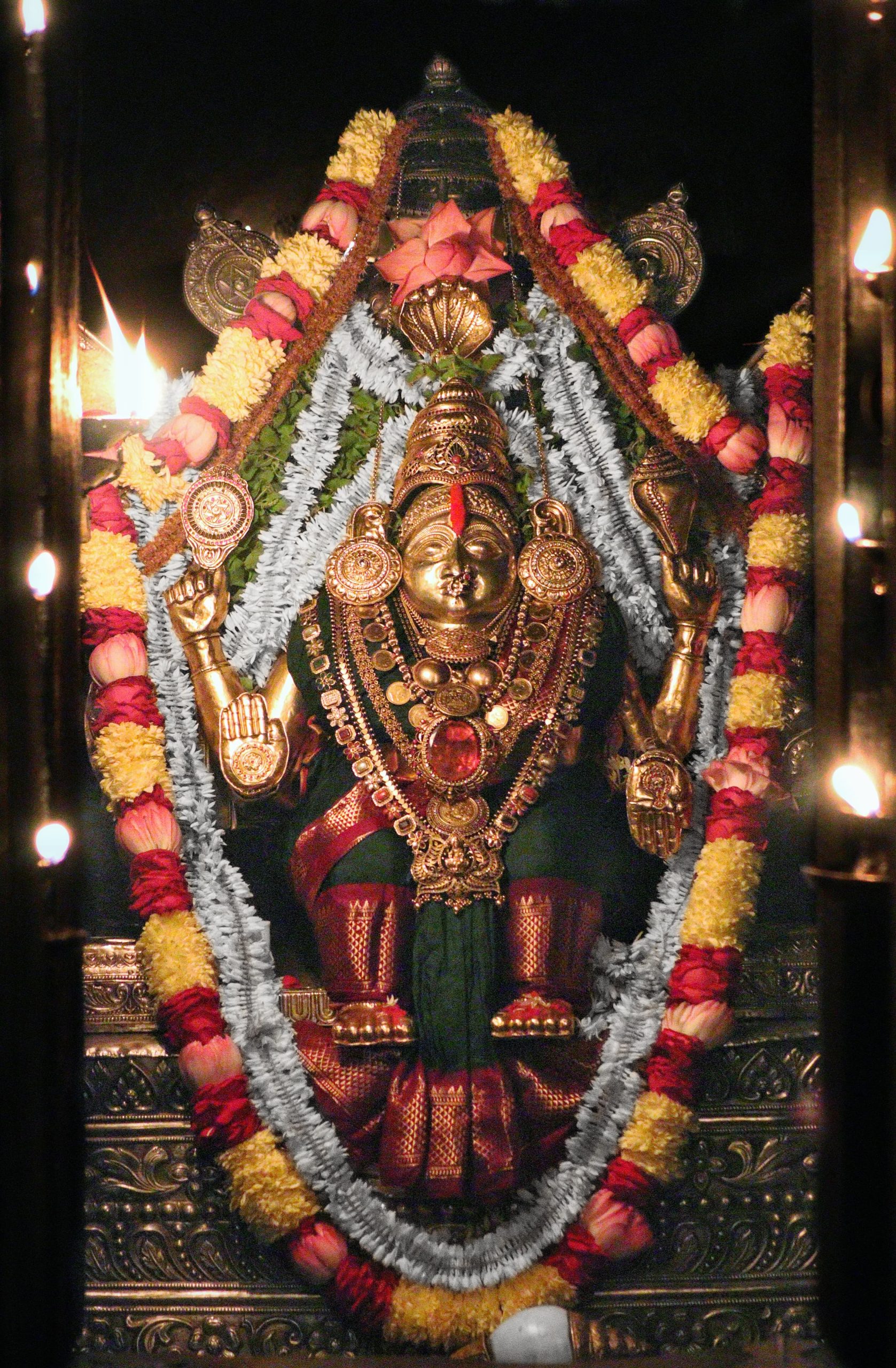 Kateel Sri Durgaparameshwari today’s Alankara