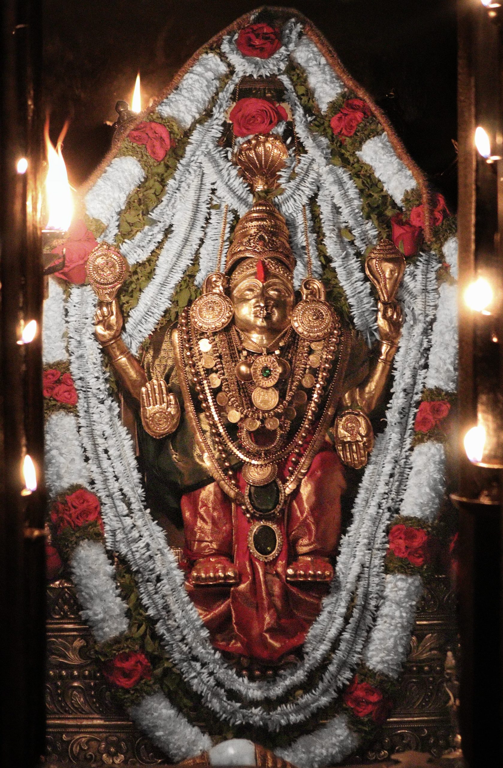 Kateel Sri Durgaparameshwari today’s Alankara