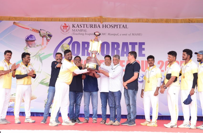  Quess Corpo Ltd. Crowned Champions at Kasturba Hospital Manipal Corporate Cricket League 2025