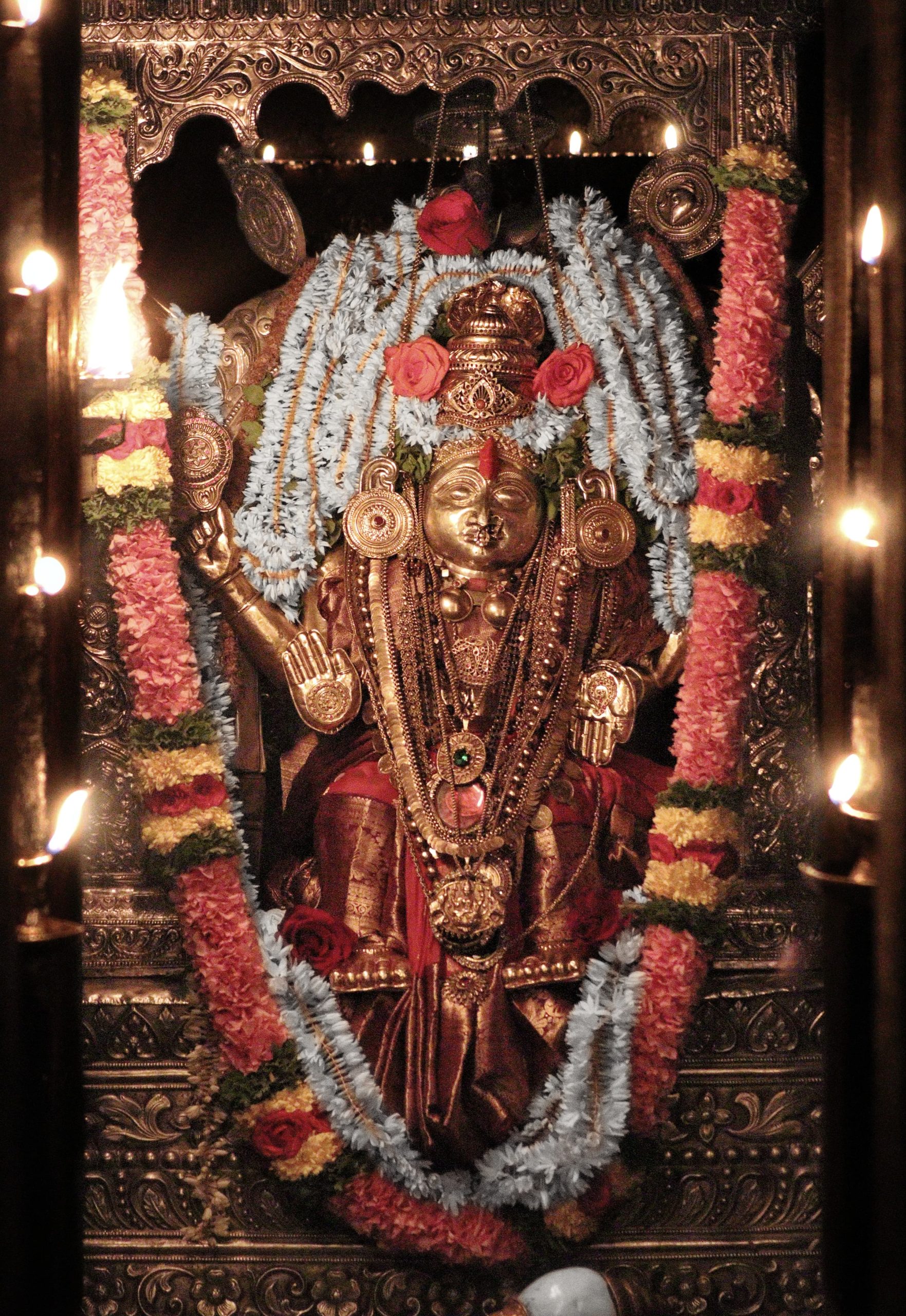 Kateel Sri Durgaparameshwari today’s Alankara