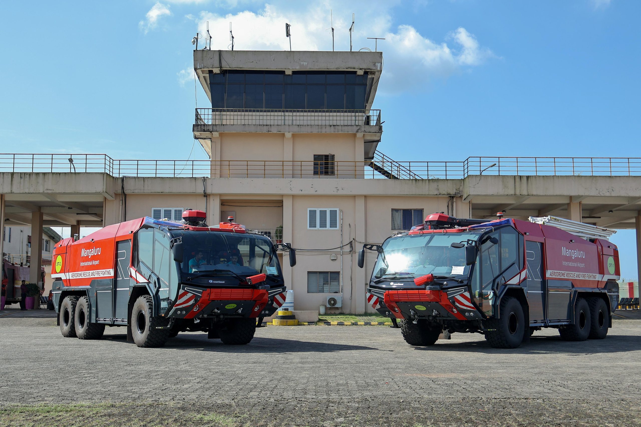 Mangaluru International Airport Commissions Two New Crash Fire Tenders