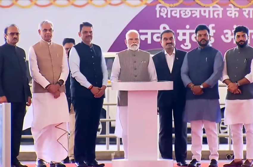  PM Modi Inaugurates Navi Mumbai International Airport, Unveils Major Landmark in India’s Aviation Journey