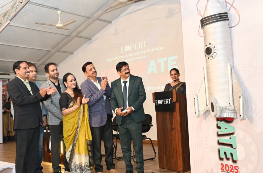  Expert PU College Hosts Xcelerate 2025, Inspiring Next-Gen Scientists