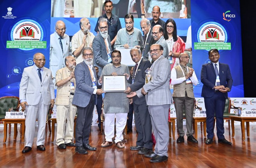  MAHE Bags FICCI Award for Excellence in Research and Innovation