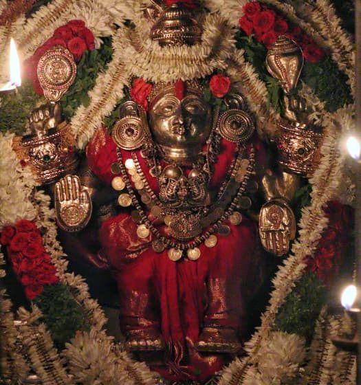  Kateel Sri Durgaparameshwari today’s Alankara