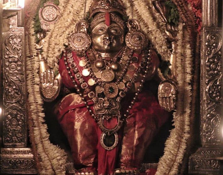  Kateel Sri Durgaparameshwari today’s Alankara