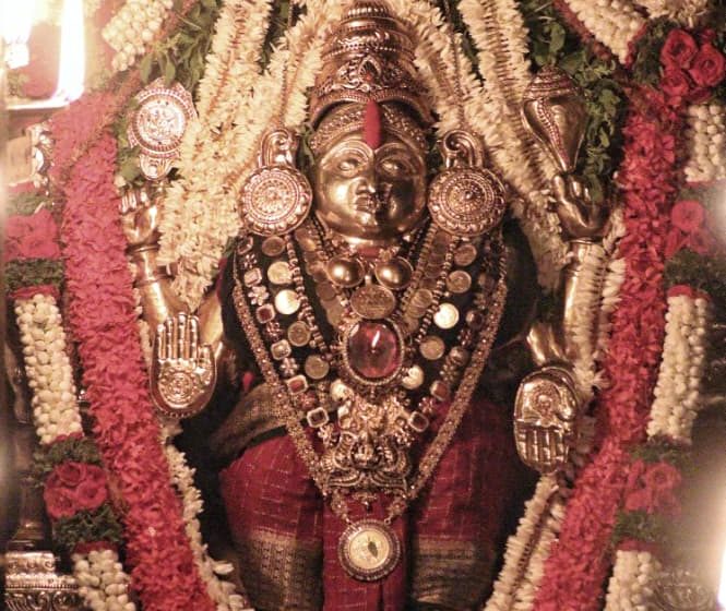  Kateel Sri Durgaparameshwari today’s Alankara