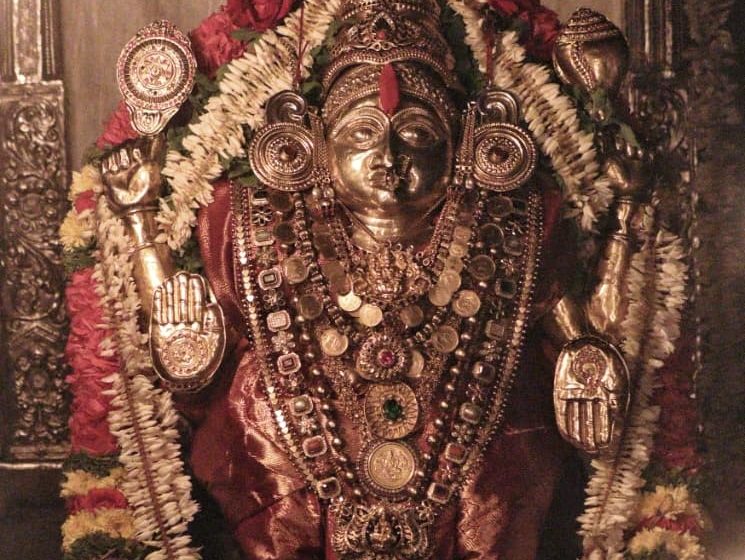  Kateel Sri Durgaparameshwari today’s Alankara