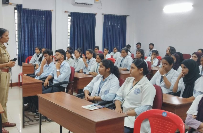  Srinivas College of Pharmacy holds anti-drug awareness programme
