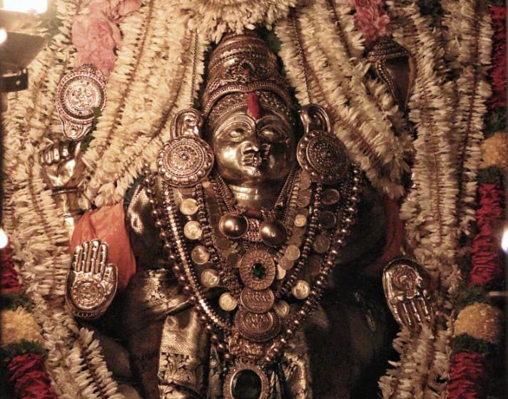  Kateel Sri Durgaparameshwari today’s Alankara